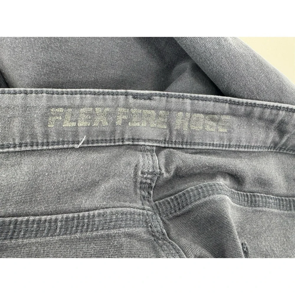 Duluth Trading Co Flex Fire Hose Pants Men's 42x34 Gray Blue Workwear